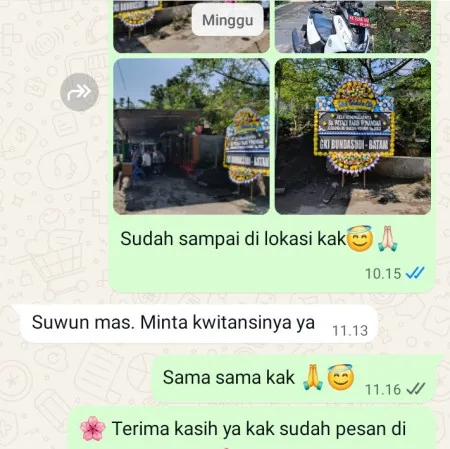 Pengiriman Papan Bunga Duka Utan Kayu Utara