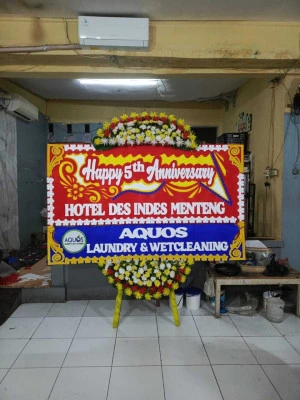 Papan Bunga di Utan Kayu Utara